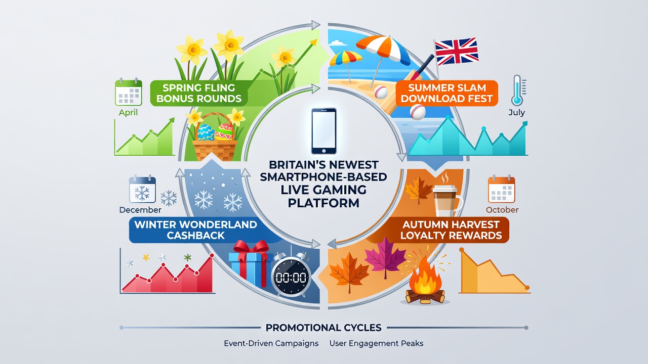 Mobile screen showing live gaming promotions linked to summer sports events in Britain